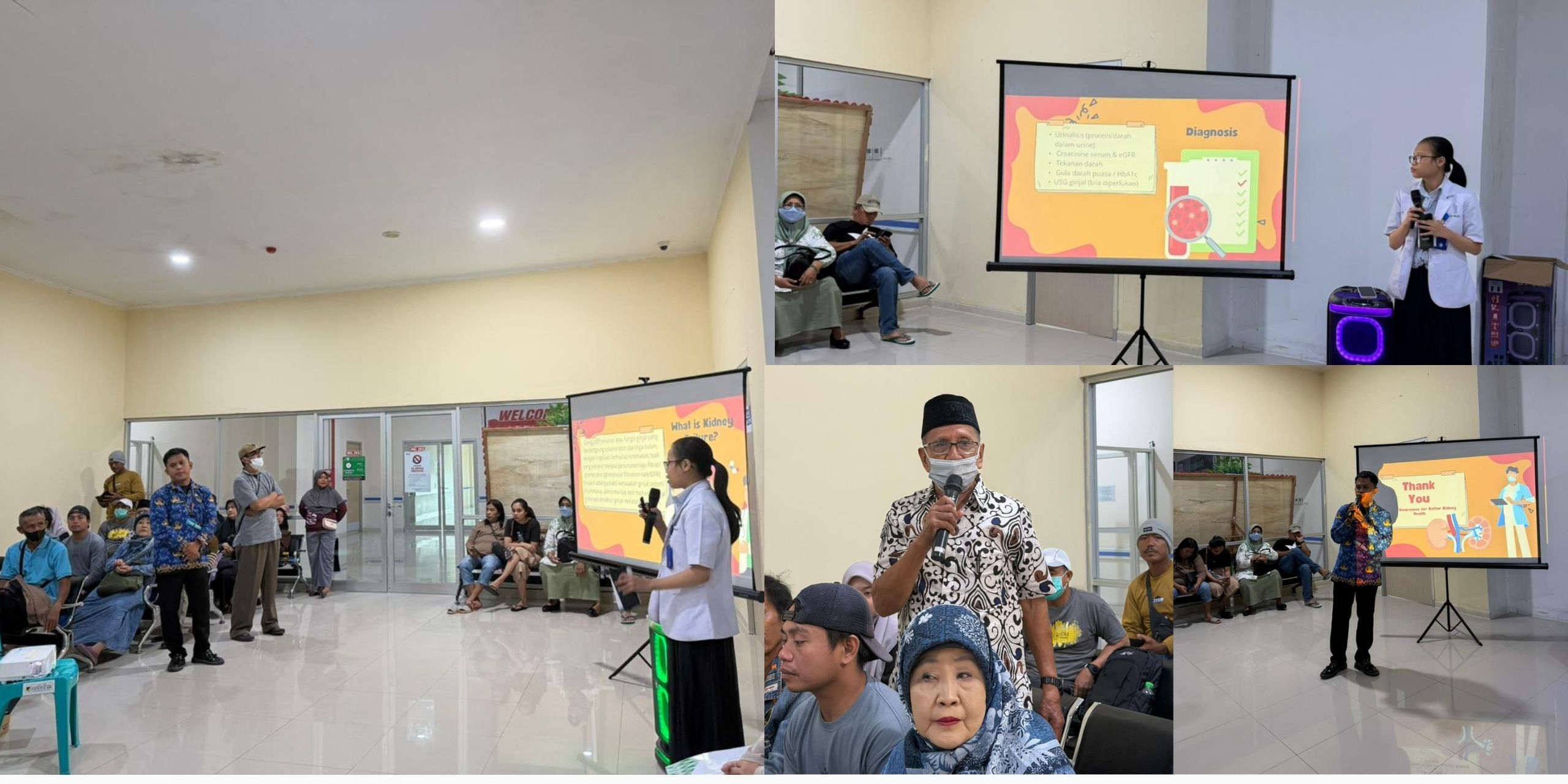 Penyuluhan Gagal Ginjal di RSUD Undata, Edukasi Pasien Pentingnya Deteksi Dini dan Pola Hidup Sehat